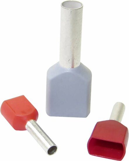 660 delig kabelschoen pen assortiment - draad connectors - adereindhuls - arde eind huls