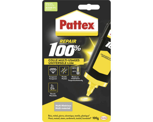 100% alles lijm 100 gram - lijm - gel lijm - vloeibare lijm - pattex