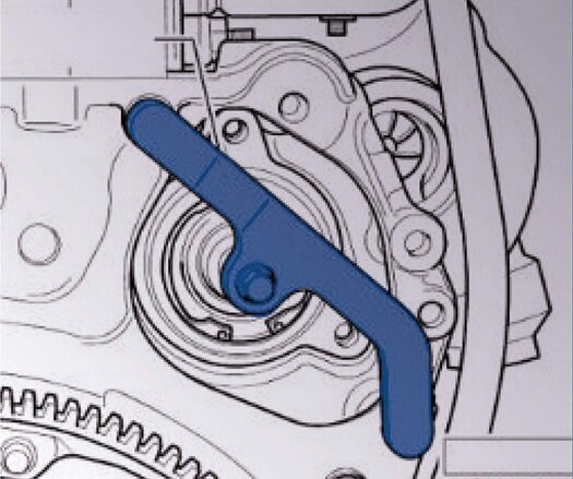 vw&nbsp;t5&nbsp;en touareg 2.5 tdi - lt tandriem waterpomp demontage set - transporter -&nbsp;multivan - blokkeerset&amp;#x00