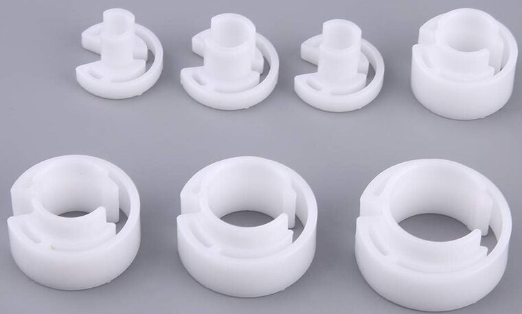 7 delig airco en brandstof leidingen demontage set - ontkoppel klemmen voor leiding connectors - kunstof adapterset disconnecto