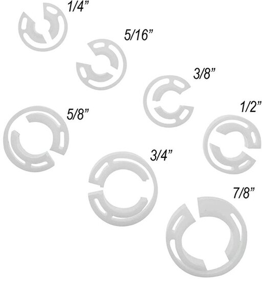 7 delig airco en brandstof leidingen demontage set - ontkoppel klemmen voor leiding connectors - kunstof adapterset disconnecto