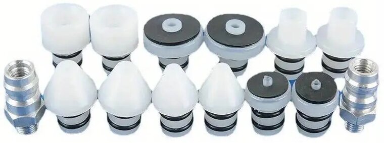 airco spoel adapter set - spoeladapters - airco reinigingsadapters - airco lek reparatie adapaters - airconditioning verbinding