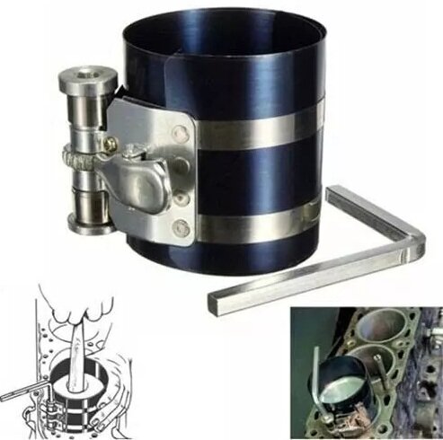 zuigerspanband&nbsp;53 tot 125 mm - zuiger montageklem - zuigerveer spanner - zuiger veren klem