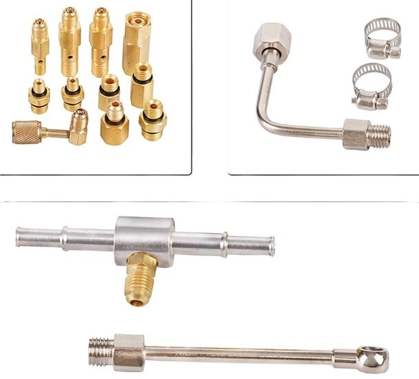 20dlg benzine compressie - brandstof injectie tester - drukmeter -&nbsp;brandstofdrukmeter - oliedrukmeter