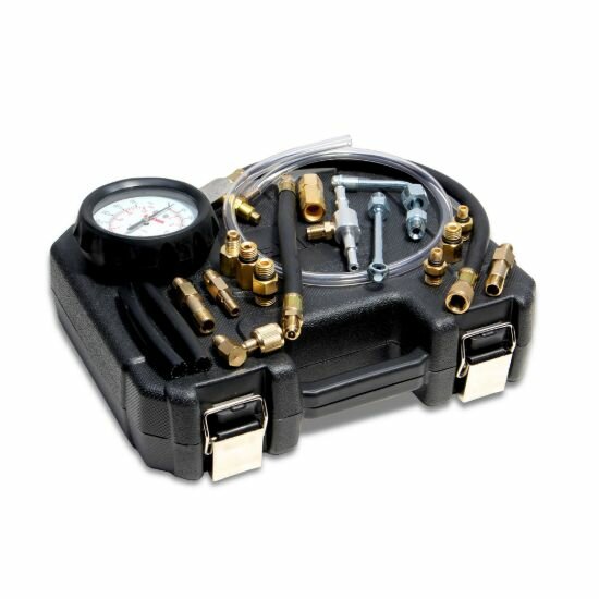 0 tot 10 bar benzine compressietester - 0 tot 140 psi compressiemeter - brandstofdruk meter - druktester&nbsp;- injectie drukmeter