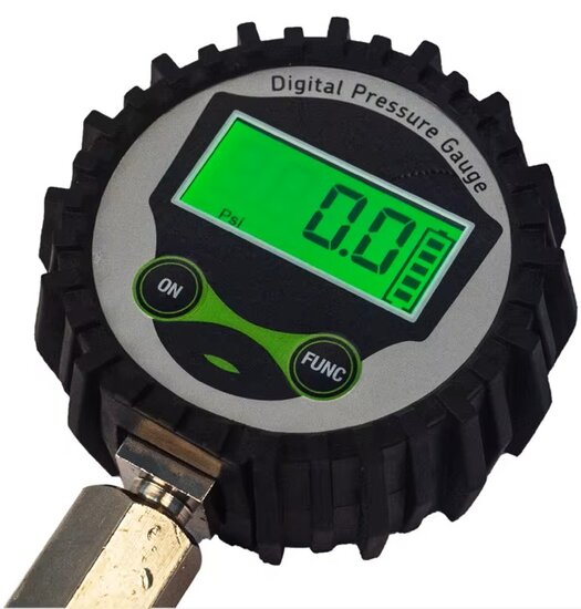 8 delig 0 tot 14 bar digitale benzine compressietester - compressiemeter - brandstofdrukmeter - druktester