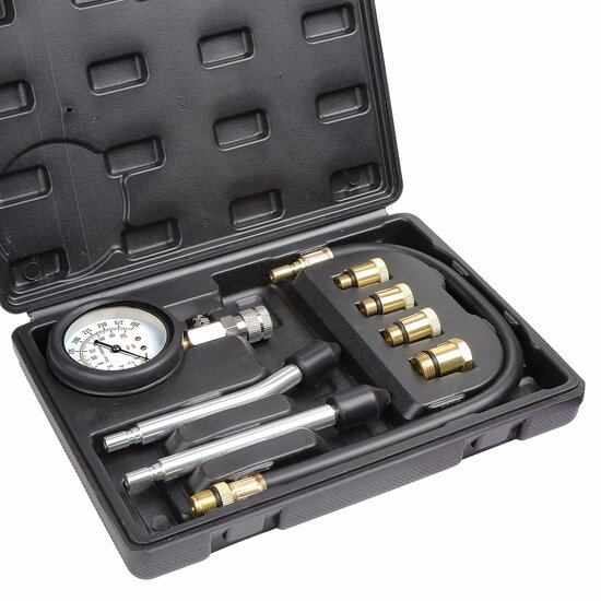 8 delig 0 tot 20 bar benzine compressietester -&nbsp; compressiemeter - drukmeter - benzinedrukmeter&nbsp;