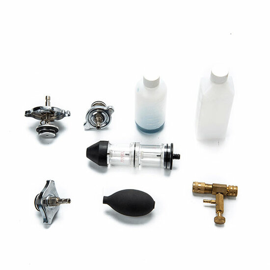 cilinderkop lekkage tester - koelwater lektester - co2&nbsp;tester - radiatortester - lek tester