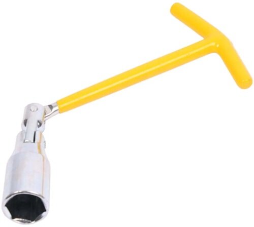 16mm met knikarm bougie sleutel - bougiesleutel - sparkplug key - bougie dop