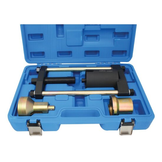 ford - volvo en mazda achteras (de)montage set - bus draagarm demontage - draagarmbussen demontage - satra