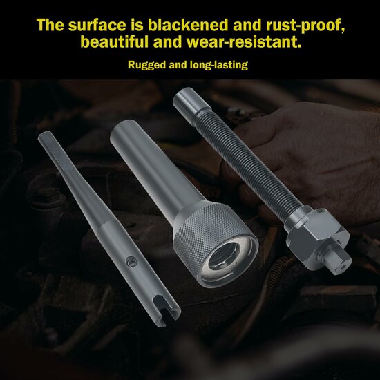 M8 en M10 gloeibougie verwijderingsset - reparatie set gloei bougies - uitboorset glowplug - uittrekset gloeibougies