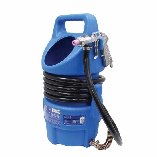 draagbare zandstraler 10 liter - lucht zandstraalapparaat - zandstraalpistool - satra