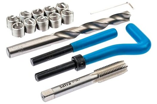 m8x1.25 draadreparatie set - helicoil set - schroefdraad reparatieset - helicoils - schroefdraadherstel set