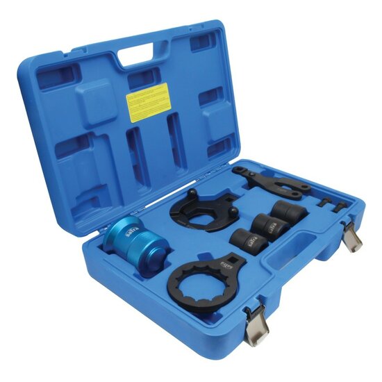 bmw differentieel gereedschap set - differentieel afdichtring vervanging set - aandrijfas moer (de)montage set - satra