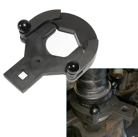 bmw differentieel gereedschap set - differentieel afdichtring vervanging set - aandrijfas moer (de)montage set - satra