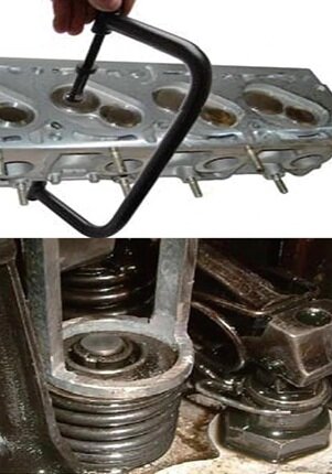 klepveer (de)montage set - 10 delig - klepveertang - kleppentang - geko 