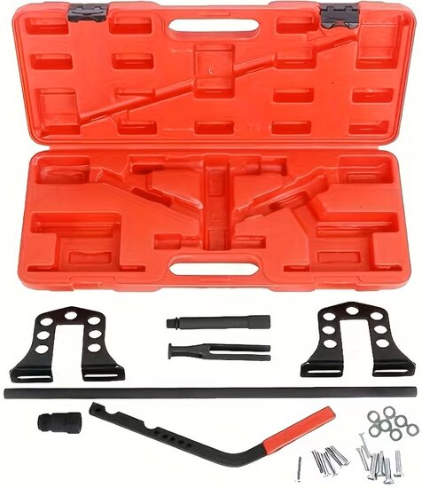 8 delig klepveer demontage set - kleppentang - klepveertang - kleppen tang - demontagetang klepveren
