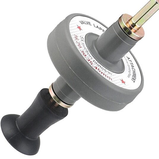 klepslijper met boorkop bevestiging - klep slijper - kleppenslijper - klepslijper - satra