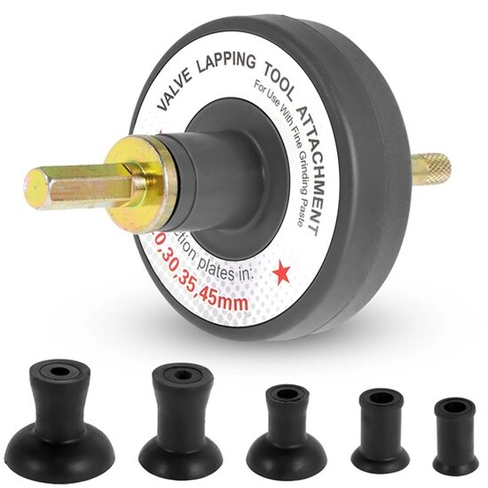 klepslijper met boorkop bevestiging - klep slijper - kleppenslijper - klepslijper - satra