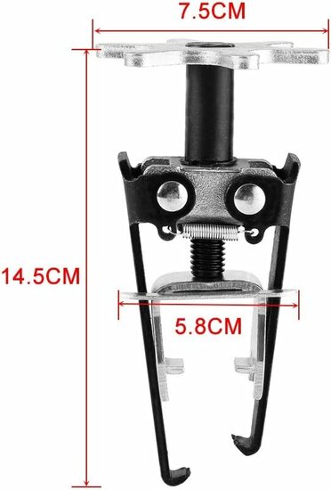 klepveerspanner - klepveer demontage - kleppentang - klepveertang - klep veer tang - universeel toepasbaar