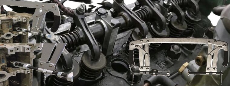 klepveertang - kleppentang - spanwijdte van 55 tot 175mm - kleppen tang - asta