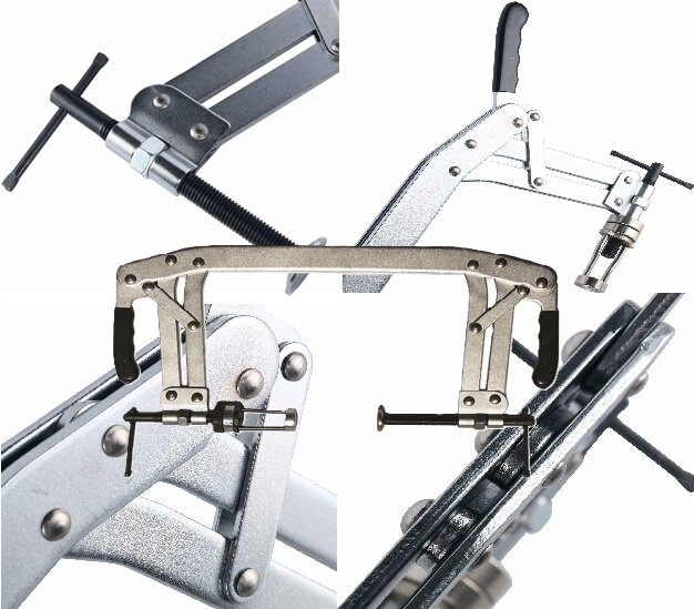 klepveertang - kleppentang - spanwijdte van 55 tot 175mm - kleppen tang - asta