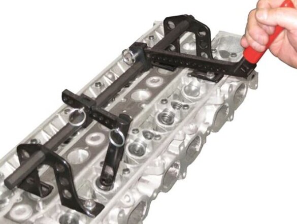 klepveer demontage en montage set pneumatisch - klepveertang - kleppentang met klepsealtang&amp;#x00a0;