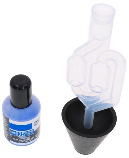 cilinderkop lekkage tester - koppakking lektester - co2&nbsp;tester - testkit opsporing lekkages