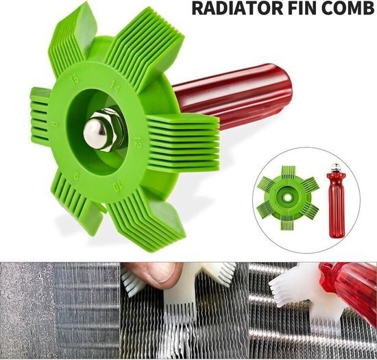 radiator reparatie kit - lamellenkam - airco lamellen recht buigen - radiatorkam - kam - lamellenkam