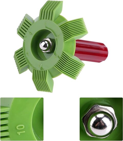 radiator reparatie kit - lamellenkam - airco lamellen recht buigen - radiatorkam - kam - lamellenkam