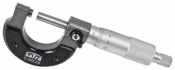 micrometer - schroefmaat 0 tot 25 mm - buitenschroefmaat schuifmaat - satra