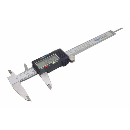 digitale schuifmaat 150 mm - schuifmeter - schuifpasser - meter - satra