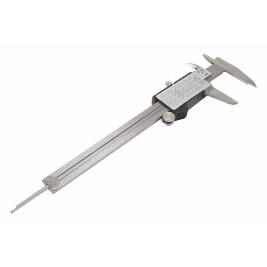 digitale schuifmaat 150 mm - schuifmeter - schuifpasser - meter - satra