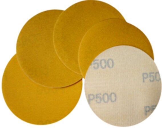 5 schuurschijven p500 voor de 50mm - schuurmachine schijven - schuurschijf - velcor schijven