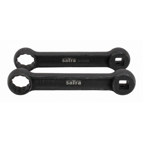 mercedes benz motorsteunring ringslagsleutel 16 en 17 mm - 12 kant sleutel - ringsleutel - slagsleutelring - slagring sleutel -