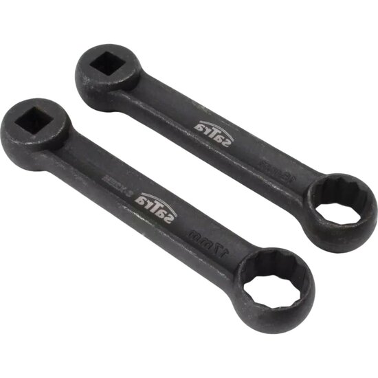 mercedes benz motorsteunring ringslagsleutel 16 en 17 mm - 12 kant sleutel - ringsleutel - slagsleutelring - slagring sleutel -