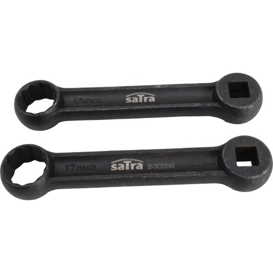 mercedes benz motorsteunring ringslagsleutel 16 en 17 mm - 12 kant sleutel - ringsleutel - slagsleutelring - slagring sleutel -
