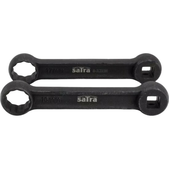 mercedes benz motorsteunring ringslagsleutel 16 en 17 mm - 12 kant sleutel - ringsleutel - slagsleutelring - slagring sleutel -