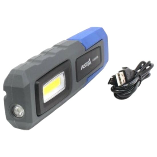 oplaadbare looplamp 600 lumen - werklamp - zaklamp - inspectielamp - asta
