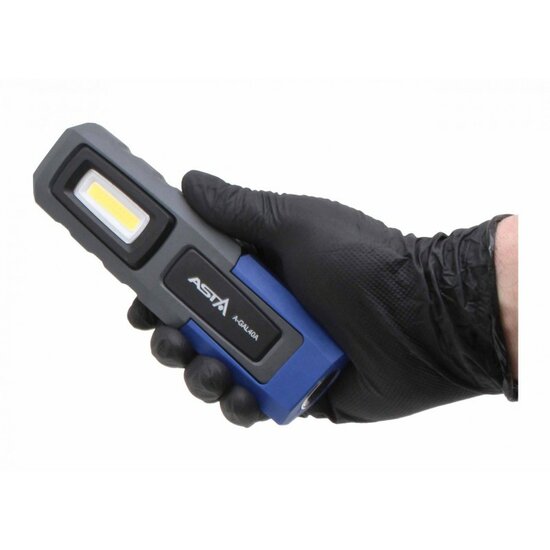 oplaadbare looplamp 600 lumen - werklamp - zaklamp - inspectielamp - asta