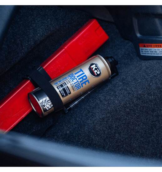 k2 bandenreparatie spray 500ml - lekke band pechspray - lege band reparatie spuitbus - dichting middel