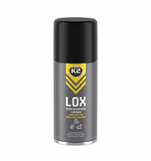 k2 lox slot spray 150ml - hangslot vet - slotspray - slotsmeermiddel - slotolie