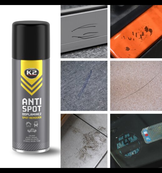 k2 anti spot vlekverwijderaar 250ml - lijmresten verwijderen - schoonmaakmiddel - lijmverwijderaar 