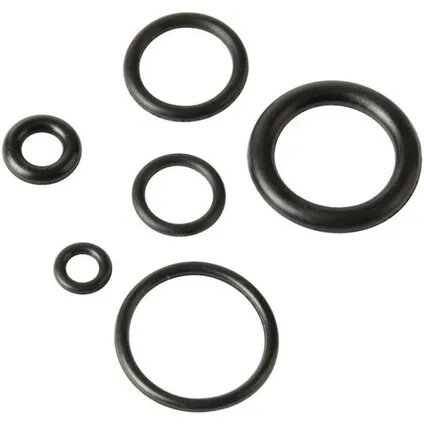 50 delig o-ringenset - o-ringen - 12 verschillende maten - afsluitringen - rubberringen