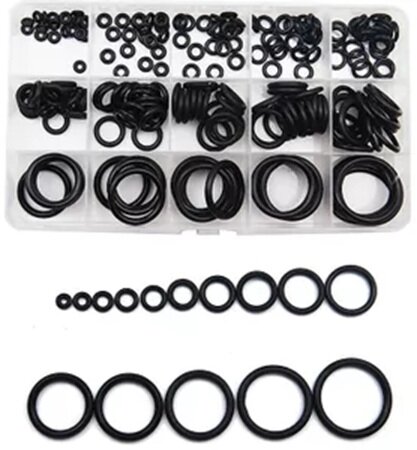 270 delig o-ringen assortiment - o ringen&nbsp;verschillende maten - afdichtingsringen - rubberringen