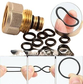 270 delig o-ringen assortiment - o ringen&nbsp;verschillende maten - afdichtingsringen - rubberringen