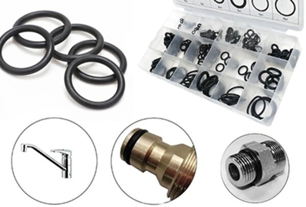 270 delig o-ringen assortiment - o ringen&nbsp;verschillende maten - afdichtingsringen - rubberringen