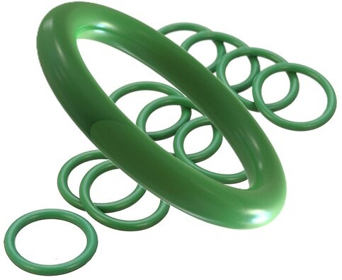 420 delig temperatuur bestendige&nbsp;o-ringen assortiment - groene&nbsp;afdichtingsringen - hitte bestendige o ringen - af