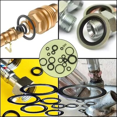 225 delig o-ringen set - o ring - rubber ringen - afdichtingsringen - afsluitringen - universele sluitringen
