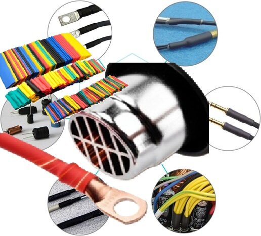 280 delige gekleurde krimpkous - krimpkousen - beschermkous - thermische beschermmantel - krimpsok - heatshrink